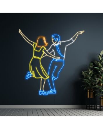 La La Land Neon Sign for Movie Fans and Artistic Decor