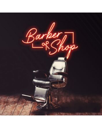 Barber And Shop Neon Sign for Barber Shops and Salons