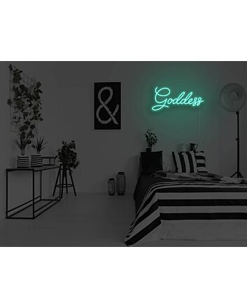 Goddess Neon Sign for Empowering and Spiritual Spaces