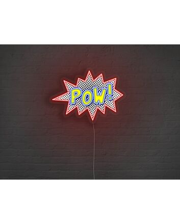 Pow And Bams Neon Sign for Comic Book Fans