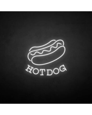 Customize &#39;Hot dog&#39; neon sign