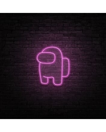 Among Us Neon Sign for Game Lovers and Fun Spaces