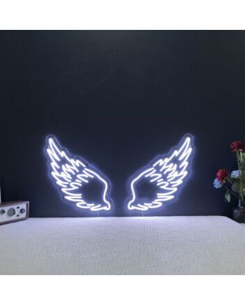 Angel Wings V1 Neon Sign for Spiritual and Peaceful Spaces