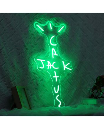 Cactus Jack Light By TS Neon Sign for Music Fans