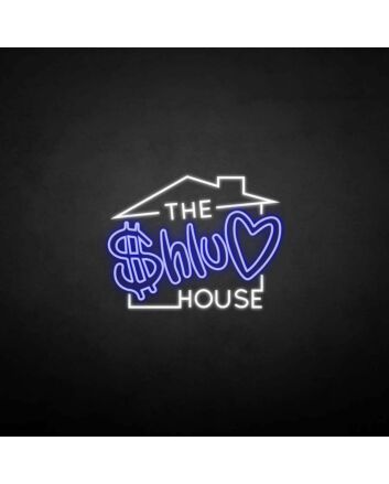 THE HOUSE neon sign
