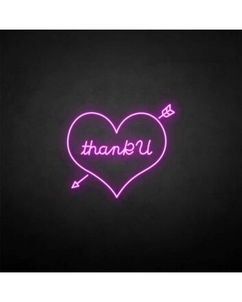 Customize &#39;Thank you&#39; neon sign