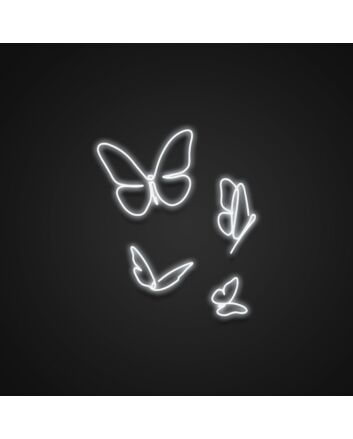 Butterfly Wedding Neon Sign for Wedding and Romantic Decor