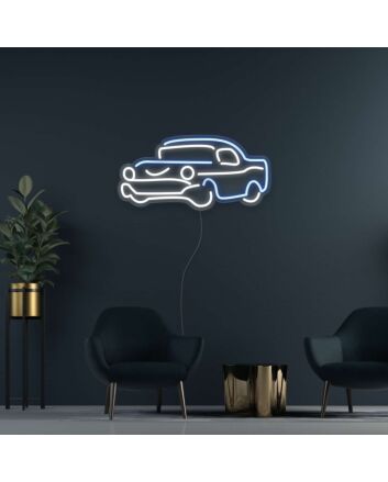 Chevy Car Neon Sign for Car Enthusiasts
