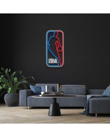 NBA Neon Sign for Sports Fans