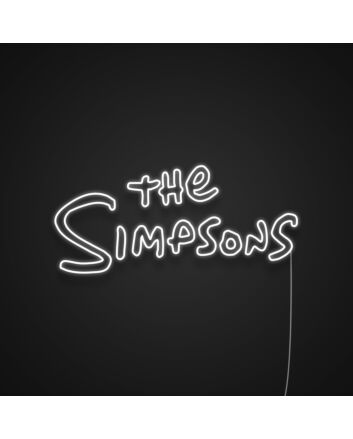 The Simpsons Neon Sign for TV Show Fans