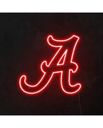 Alabama Crimson Tide Neon Sign for Sports Fans