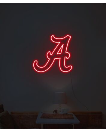 Alabama Crimson Tide Neon Sign for Sports Fans