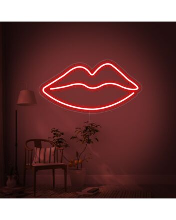 Lips Neon Sign for Bold and Fun Spaces