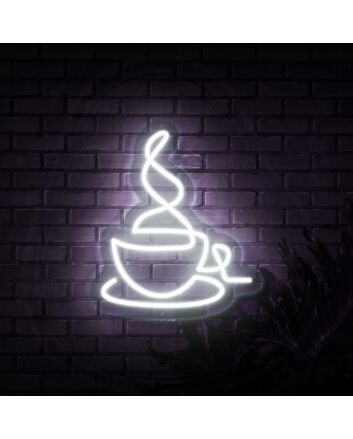 Hot Coffee Neon Sign for Coffee Lovers and Cafes