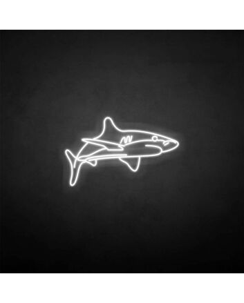 &#39;Shark&#39; neon sign