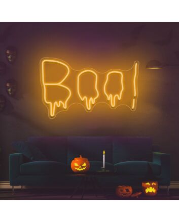 Halloween Gift Boo Neon Sign