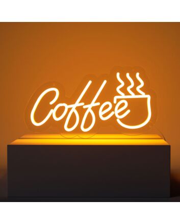 Coffee Neon Sign for Cafes and Coffee Lovers