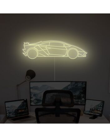 Lamborghini Car Neon Sign for Car Enthusiasts