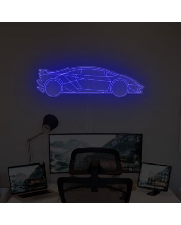 Lamborghini Car Neon Sign for Car Enthusiasts