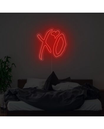 XO Neon Sign for Music Fans
