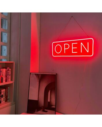 &#39;OPEN&#39; neon sign