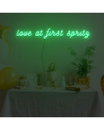 Love At First Spritz Neon Sign for Celebratory and Fun Spaces