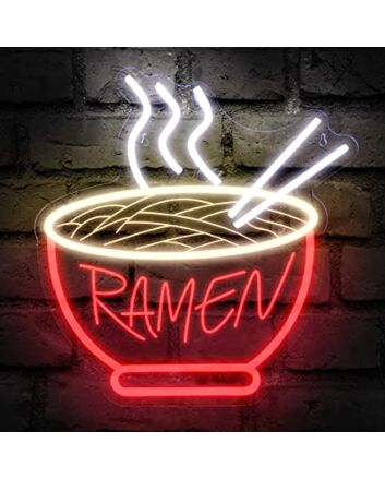 Ramen Neon Sign LED Neon Light for Restaurants and Fun Spaces