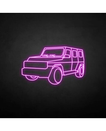 &#39;Jeep&#39; neon sign