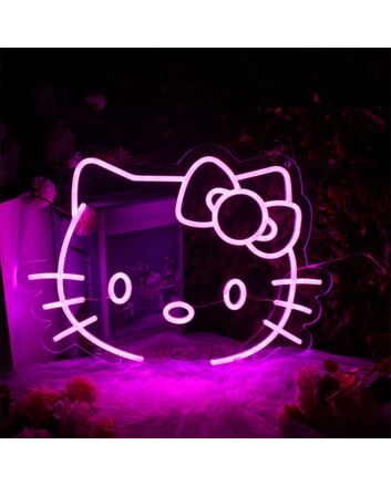 Hello Kitty Neon Sign for Fun and Playful Spaces