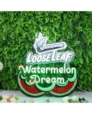 LooseLeaf Watermelon Dream Custom Neon Sign for Fun and Whimsical Spaces