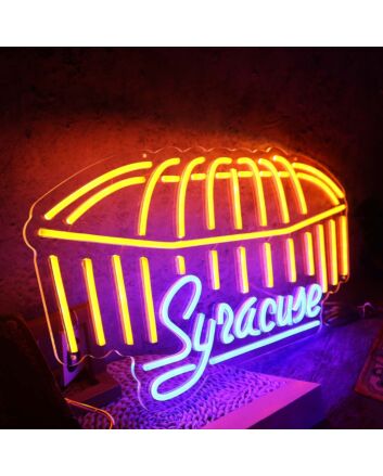 Syracuse Custom Neon Sign for Sports Fans