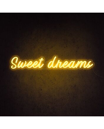 Sweet Dreams Neon Sign for Peaceful and Relaxing Bedrooms