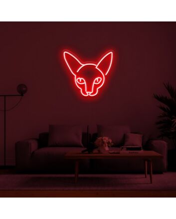 Kitty Neon Sign for Cute and Playful Decor
