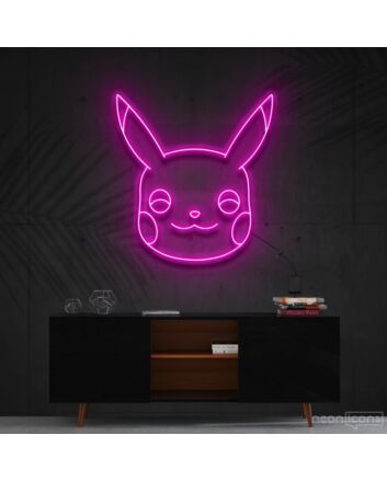 Pikachu Neon Sign for Anime Fans and Fun Spaces