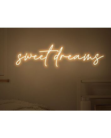 Sweet Dreams Neon Sign for Peaceful and Relaxing Bedrooms