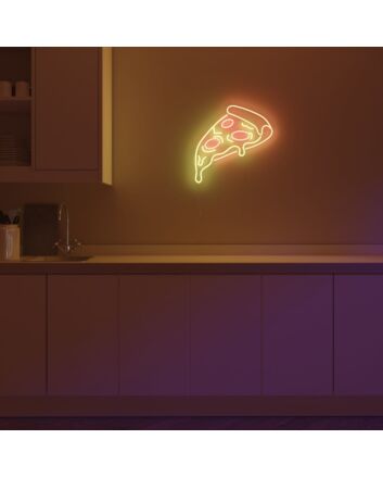 Pizza Neon Sign for Pizzerias and Dining Areas