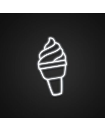 Ice Cream Neon Sign for Sweet and Fun Spaces