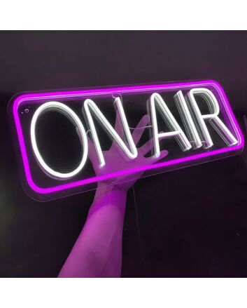 On Air Neon Sign for Studios and Broadcasting Spaces