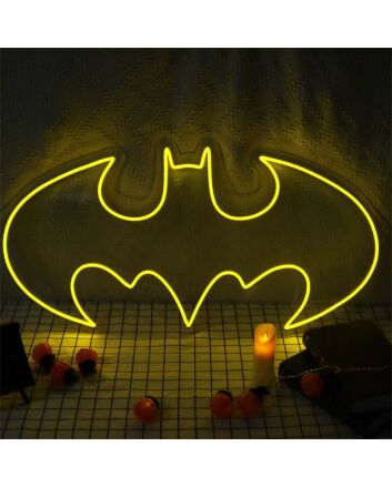 Batman Neon Sign for Superhero Fans