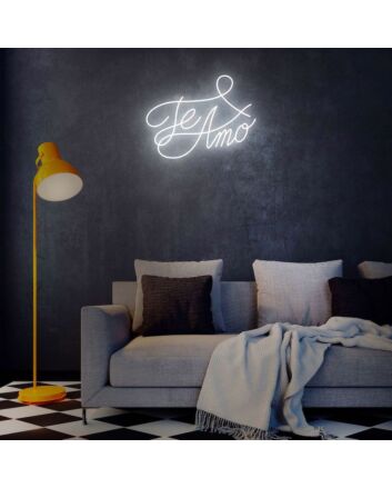 Te Amo Spanish Neon Sign for Romantic and Elegant Spaces