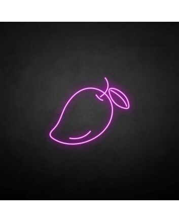 &#39;Mango&#39; neon sign