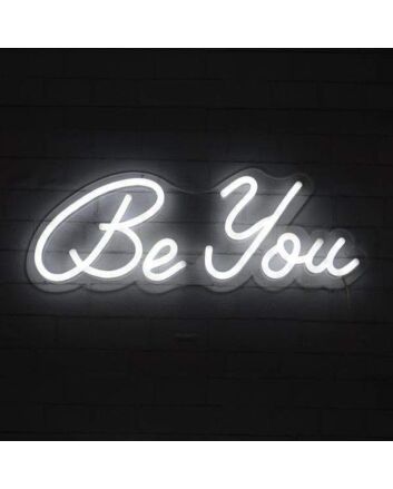 Be You Neon Sign adds a positive message to any room