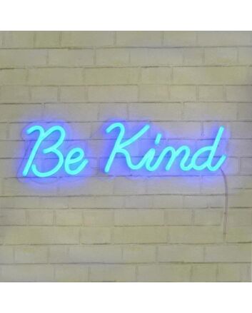 Be Kind Neon Sign spreads kindness in any room