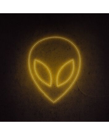 Alien Head Neon Sign adds whimsy to kids' rooms