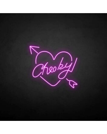 Customize  &#39;Cheoby&#39; neon sign
