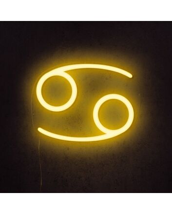Cancer Horoscope Neon Sign perfect for zodiac enthusiasts