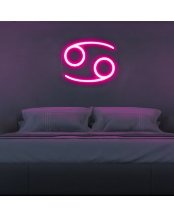 Cancer Horoscope Neon Sign perfect for zodiac enthusiasts