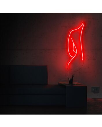 Female Silhouette Neon Sign perfect for art lovers