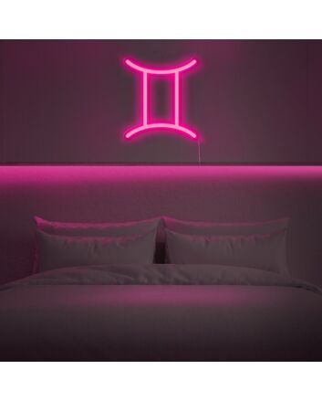 Gemini Horoscope Neon Sign for zodiac enthusiasts