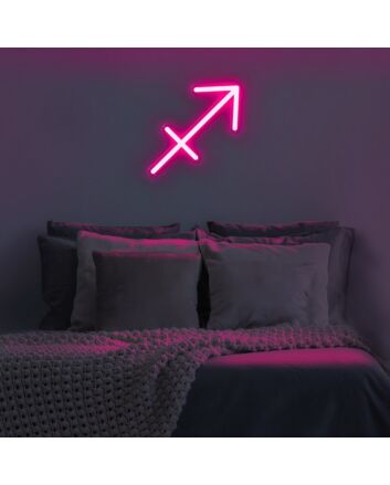 Sagittarius Horoscope Neon Sign for astrology enthusiasts